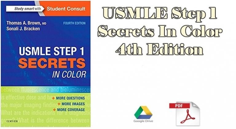 USMLE Step 1 Secrets in Color 4th Edition