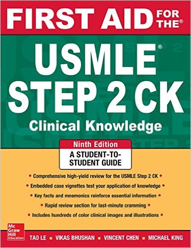 First Aid for The USMLE Step 2 CK Clinical Knowledge