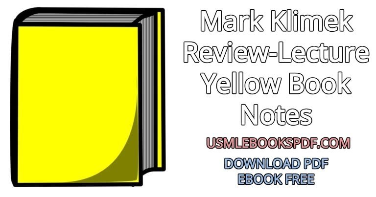 Download Mark Klimek Review-Lecture Yellow Book Notes PDF Free