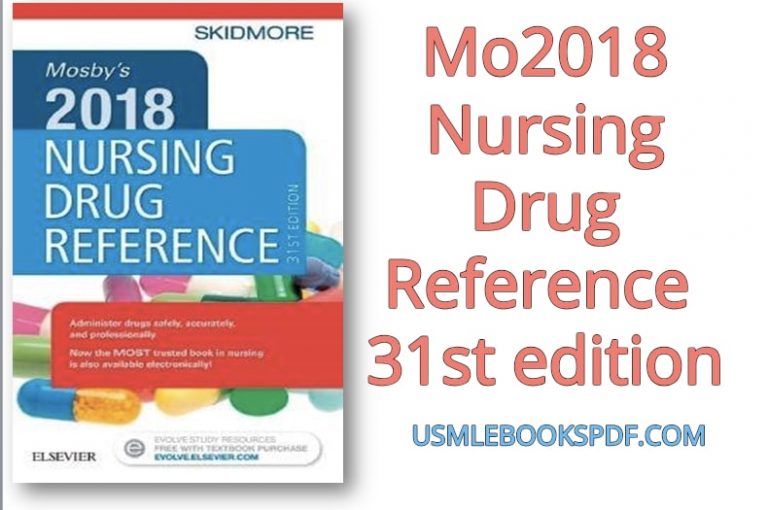 Download Mosby’s 2018 Nursing Drug Reference – 31st edition PDF Free