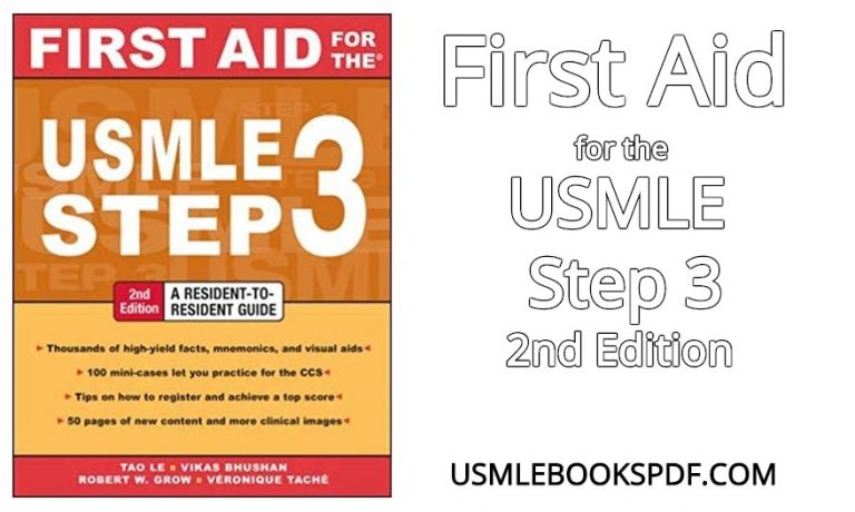 Download First Aid for the USMLE Step 3 Second Edition (First Aid USMLE) PDF Free