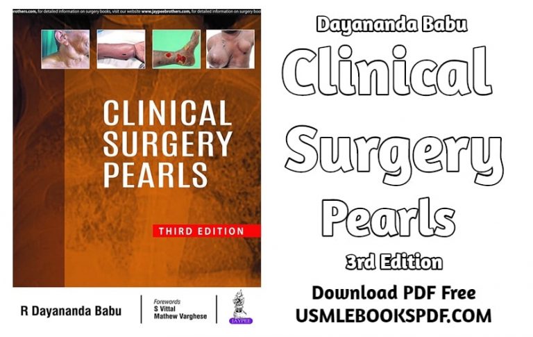 Download Dayananda Babu Clinical Surgery Pearls 3rd Edition PDF Free | USMLE