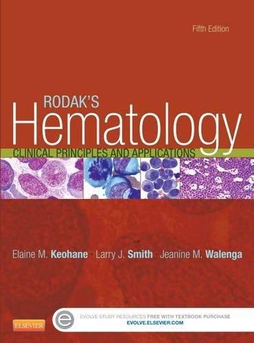 Rodak’s Hematology Clinical Principles And Applications
