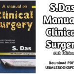 Download S.Das Manual on Clinical Surgery 13th Edition PDF Free [Direct Link]