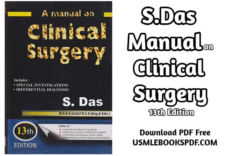 S.Das Manual on Clinical Surgery 13th Edition