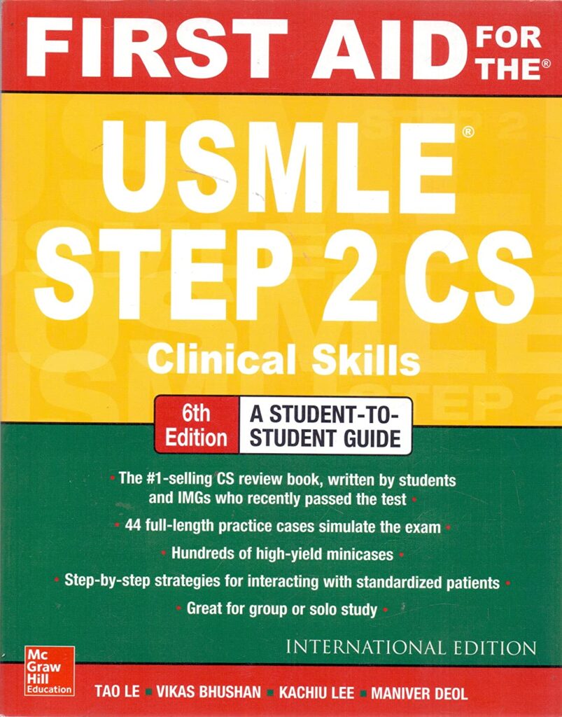 First Aid For The USMLE Step 2 CS Clinical Skills