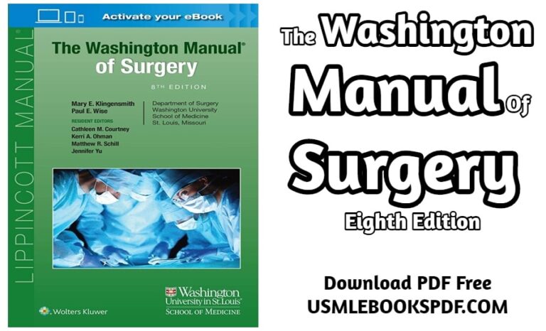 The Washington Manual Of Surgery Eighth Edition