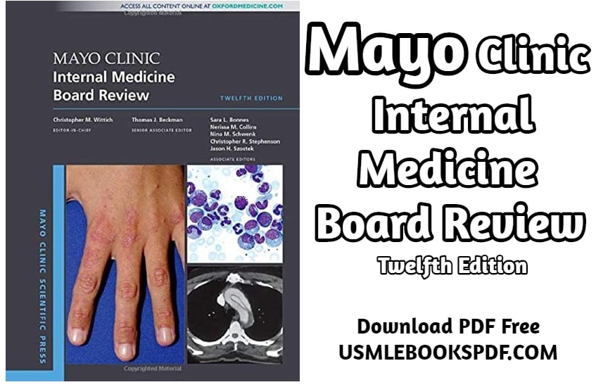Mayo Clinic Internal Medicine Board Review Twelfth Edition 12e