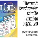 Download PharmCards: Review Cards for Medical Students Fifth Edition PDF Free [Direct Link]