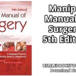 Download Manipal Manual of Surgery 5th Edition PDF Free