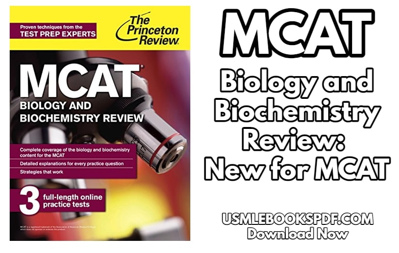 MCAT Biology and Biochemistry Review: New for MCAT 2015