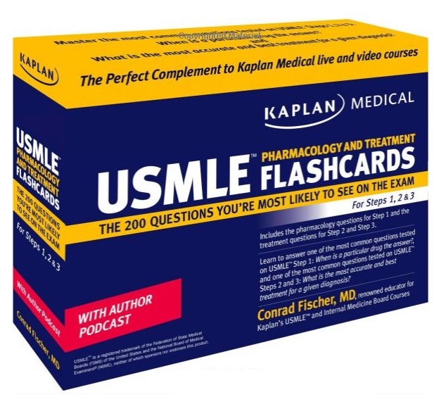 Kaplan Medical USMLE Flashcards Pharmacology and Treatment