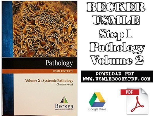 BECKER USMLE Step 1 Pathology Volume 2 