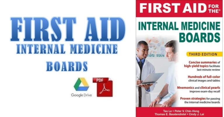 First Aid for the Internal Medicine Boards 3rd Edition