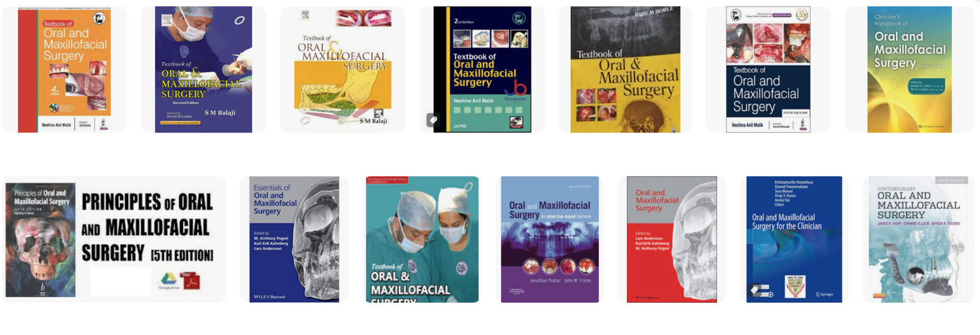 Oral and Maxillofacial Surgery Books Latest Editions