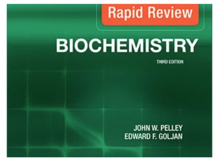 Rapid Review Biochemistry 3rd Edition PDF Download