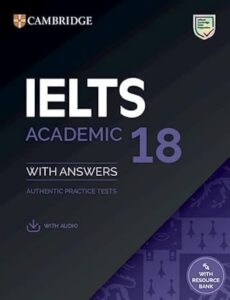 Cambridge IELTS Academic 18 Book with audio PDF Download (Direct Link)