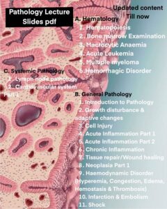 Pathology lecture slide PDF Download (Direct Link)