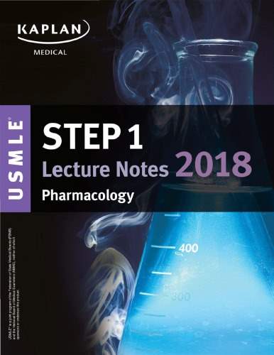 USMLE Step 1 kaplan Pharmacology Lecture Notes 2018 PDF Download (Direct Link)