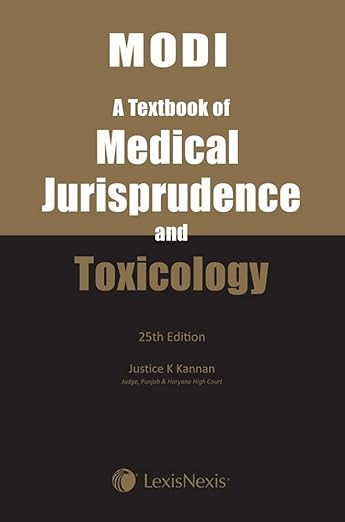 A Textbook of Medical Jurisprudence and Toxicology 25th Edition PDF Download (Direct Link)