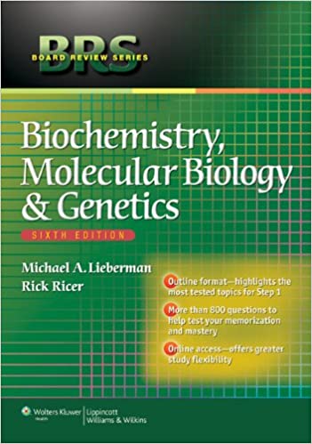 BRS Biochemistry Molecular Biology and Genetics 6th Edition PDF Download (Direct Link)