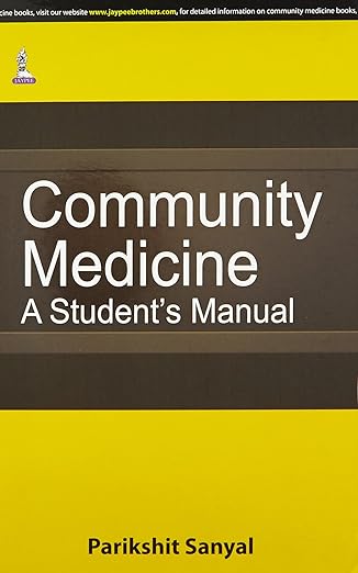 Community Medicine A Student’s Manual PDF Download (Direct Link)