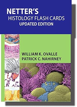 Netter’s Histology Flash Cards Updated Edition 1st Edition PDF Download (Direct Link)