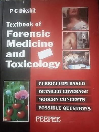 Textbook of Forensic Medicine and Toxicology Volume 1 PDF Download (Direct LinK)